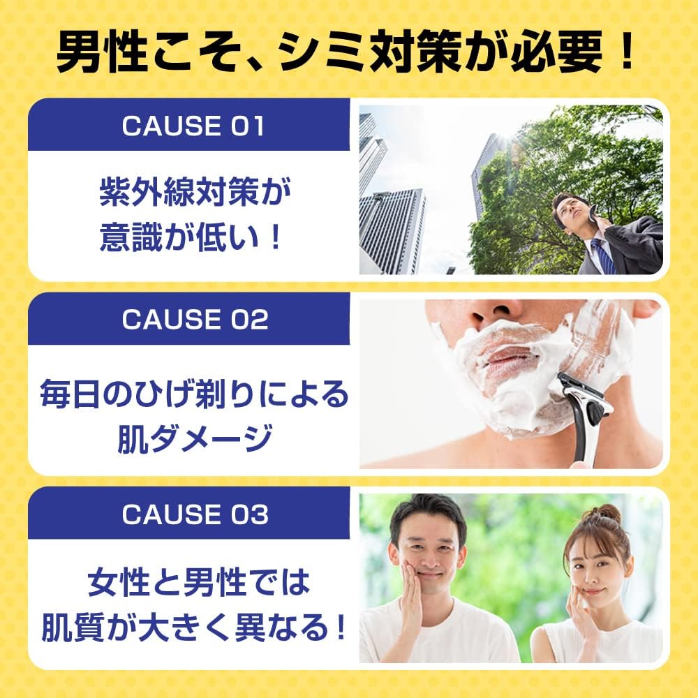 ROHTO Melano CC Vitamin C Men Anti-Blemish Concentration Serum (20ml)