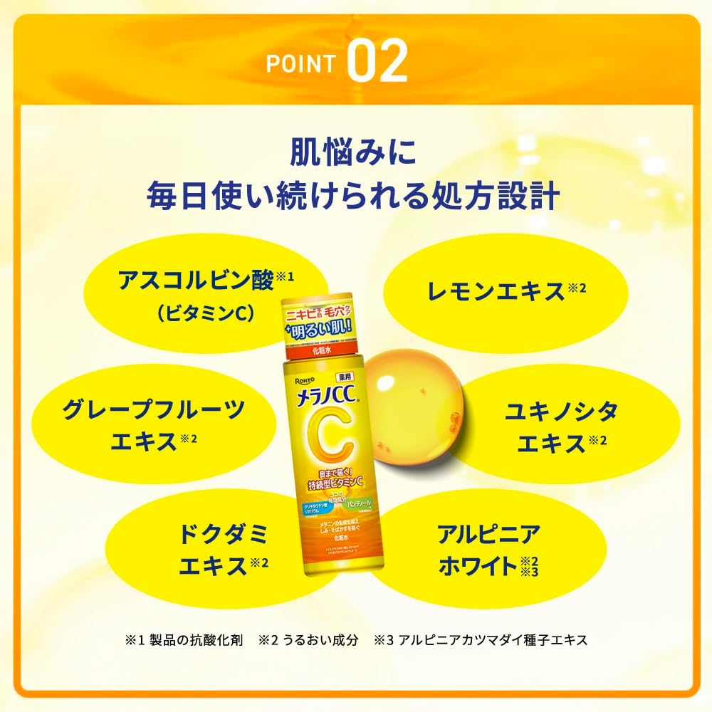 ROHTO Melano CC Vitamin C Lotion (170ml)