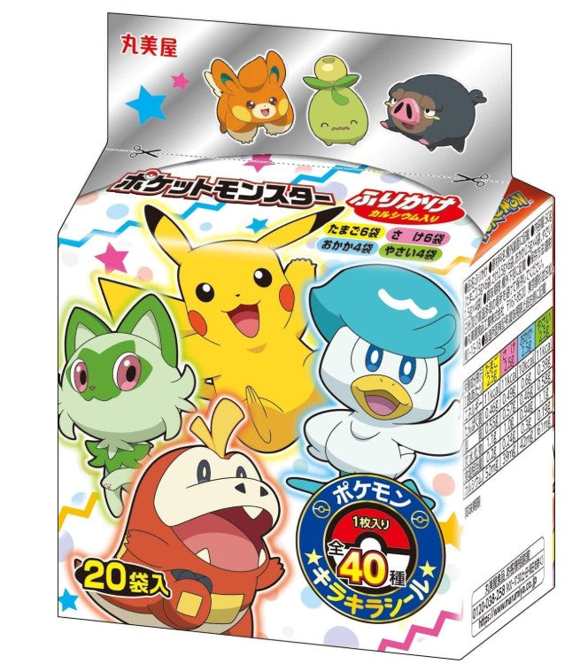 Marumiya Pokemon Furikake (20 sobres individuales)