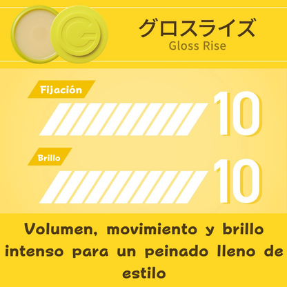 GATSBY Moving Rubber Gloss Rise 80g