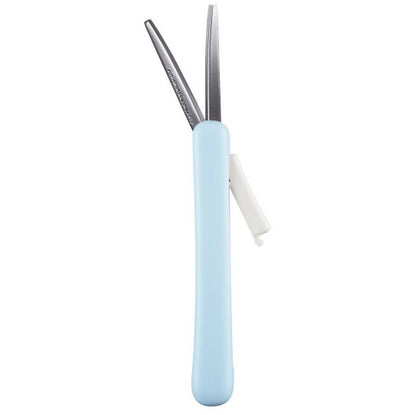 Tijera portátil KOKUYO SAXA Poche - Aqua