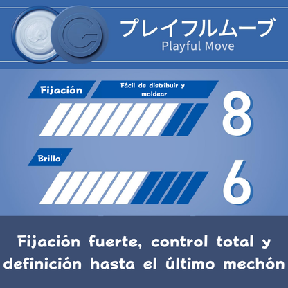 GATSBY Moving Rubber Playful Move 80g