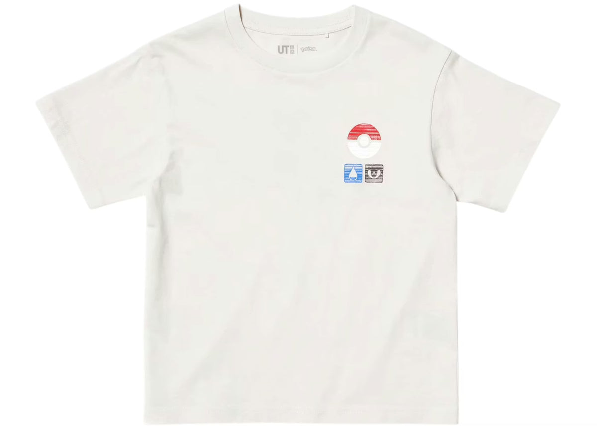 UNIQLO Kids UT POKEMON SKETCH (Color: Beige - Talla 130cm)
