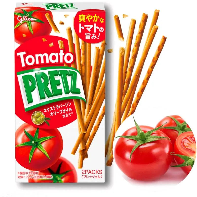 GLICO Pretz (8 bolsas individuales) - Tomate