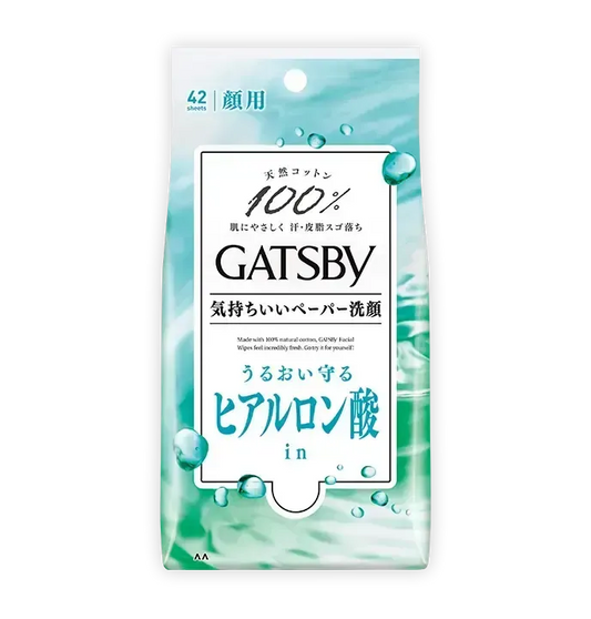 GATSBY Facial Paper (42 und.) - Moist Type