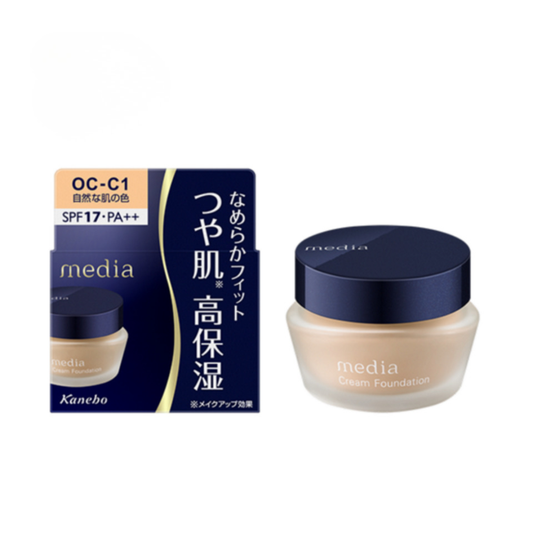 kanebo-media-cream-foundation-oc-c1-spf17-pa